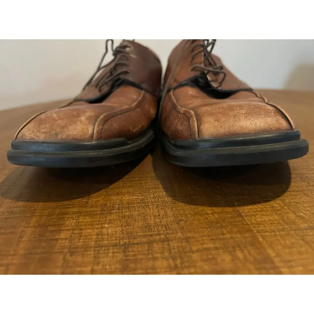 Rockport Dress Men's Sz 10M Brown Leather Lace‎ Up Low Top Oxford APM1004E